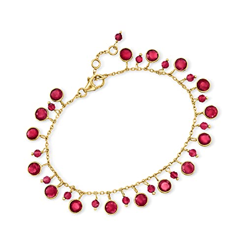 Ross-Simons 14.10 ct. t.w. Ruby Drop...