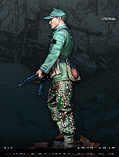 Kit de figura modelo de resina 1/16 sin ensamblar ni pintar miniatura 5
