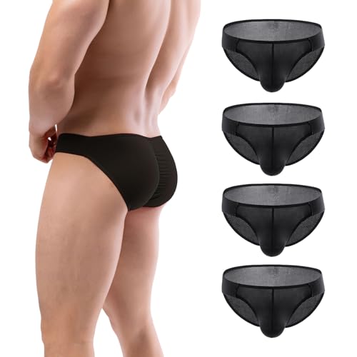 Summer Code Micro Mesh Bulge Pouch Briefs