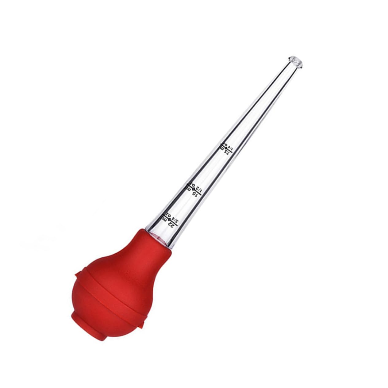 PRETYZOOM Barbecue Seasoning Pump Turkey Baster Silicone Injector Meat Drip Oil Tube Easy to Use Bbq Tool Random Style