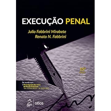 Capa do livro Execução Penal