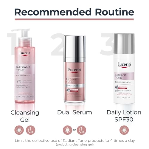 Eucerin Radiant Tone Dual Serum Dark Spot Corrector, Dark Spot Serum with Thiamidol and Hyaluronic Acid, 1 Fl Oz Bottle - image 9