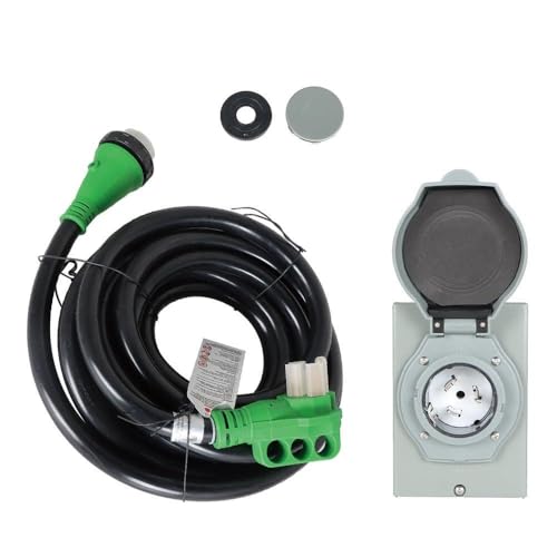 Replacement Parts for 25FT 50A RV Power Extension Cord W/LED&amp;Twist Lock Plug Inlet NEMA 14-50/SS2-50 Mod-H9S-19049