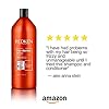 Redken Frizz Dismiss Shampoo | For Frizzy Hair | Smooths Hair & Manages Frizz | Sulfate Free | 33.8 Fl Oz