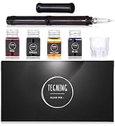 Amazon | ガラスペン インク 8色セット 18ml インクのみ 万年筆 筆ペン