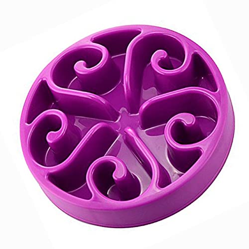 OFKPO Gamelle pour Chien Conçue pour Digestion Lente, Bol de Nourriture Antidérapant en Forme de...