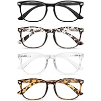 4 Pack Blue Light Blocking Reading Glasses only .99: eDeal Info