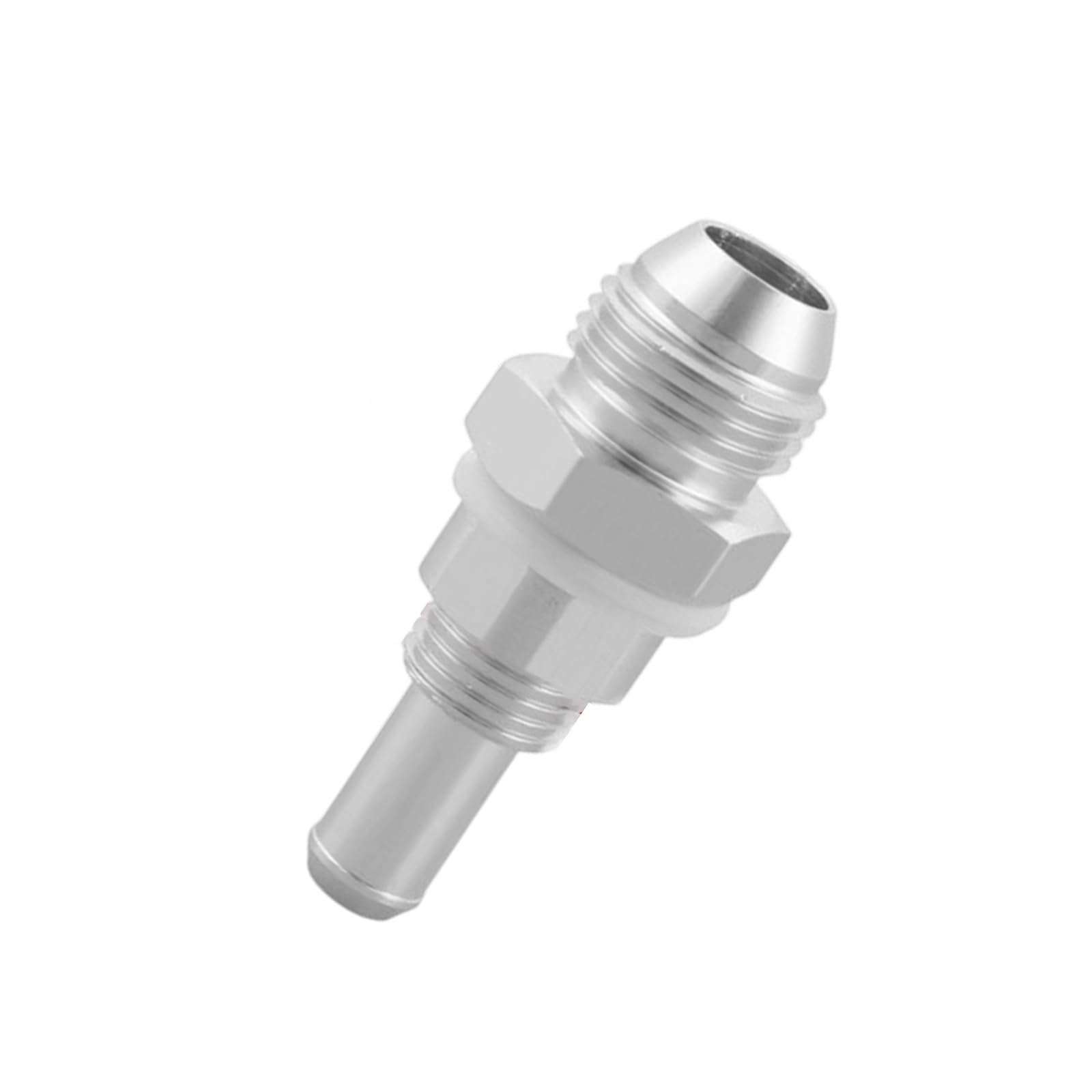 Kmgdm Men's B Machined An8 Liquid Adapter With 37 Degree Flared Seal And 5 16 Inch End Racing Coal Structure Adapter