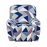 Housse de fauteuil inclinable : fabriquée en 95 % polyester et 5 % élasthanne, met en valeur le canapé et extensible, protège les meubles de l'usure normale ou de tout désordre et accident.