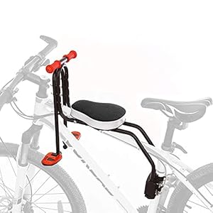 YSONG Children’s Bicycle seat, Fast-Moving Front-Mounted, Adjustable Child Safety seat for Children (up to 110 pounds)