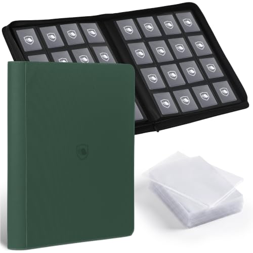 Image of Top Loader Binder 16 Pocket, Holds 640 Toploaders, 100 Toploaders INCLUDED