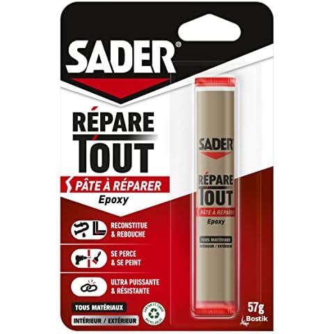 Pâte à Réparer Epoxy Sader Cover