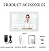 iumLeap Skin Analyzer, Facial Moisture Meter, 13 Inch LCD Screen Scalp Hair Follicle Detector, for Beauty Salon, Skin Care, Spa Home