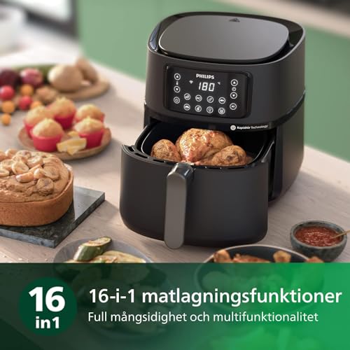 Philips Airfryer XXL 7.2L - 16-i-1 WiFi, 90% Mindre Fett