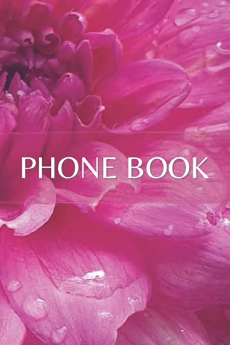 Phone Book: PHB-0057-EN-69 - Telephone Book with Alphabet index (names and numbers : Phone/Mobile) image 2