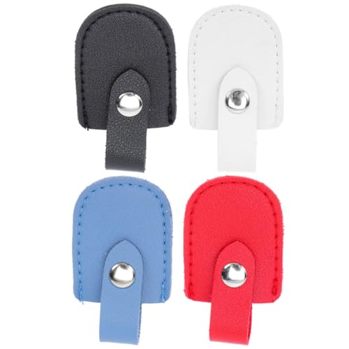 minkissy 4 Piezas De Funda Protectora Para Tijeras De Piel Muerta Soporte Para Cortaúñas Protector De Herramientas De Manicura Recortador De Esmalte De Uñas Funda Para Cortacutículas