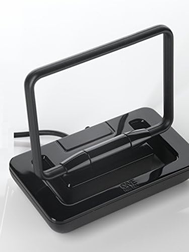 One For All Unamplified Indoor Digital TV Aerial - Ready to receive Freeview and Analogue TV Signals within a range of 3 miles  HD Ready - HDTV Antenna  UHF/VHF  black - SV9015