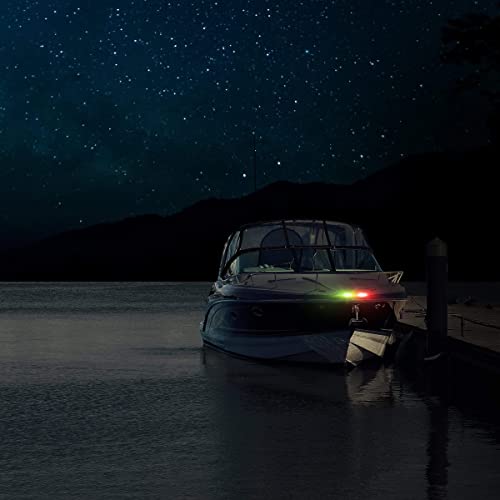 T-H Marine Compact Combination LED Bow Light - USCG Approved Red and Green Navigation Light for Marine Safety, Stainless Steel Housing, Energy Efficient and Durable Low-Profile Design - Image 3