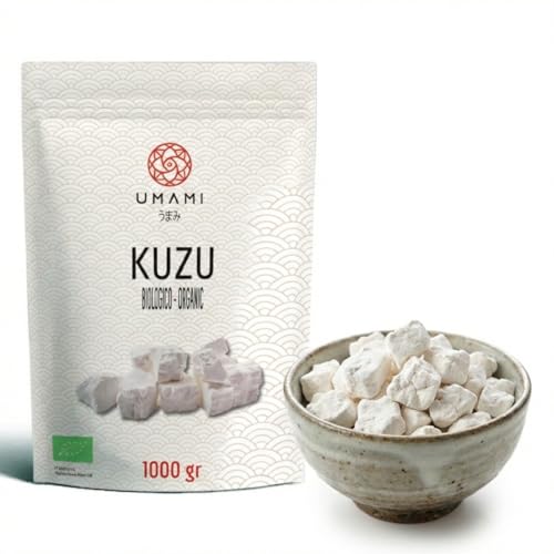 Umami Kuzu BIO Japanese - 100 gr - Hergestellt in Japan nach traditionellen Methoden ideal für seine slötenarischen Eigenschaften und auch als Verdickungsmittel