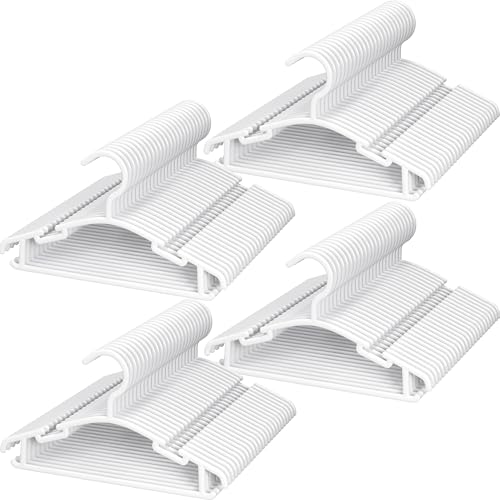GoodtoU Baby Hangers 100Pack Kids Plastic Baby Clothes Hangers for Closet Small Children Infant...