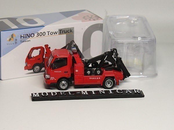 1/64 日野 Hino 300 Tow Truck 積載車 警察車両 Amazon | △超希少！TINY 1/64 日野 HINO 300 Tow Truck 積載車