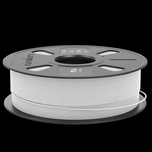 Image of NUMAKERS PLA+ 3D Printer Filament, 1.75mm, Dimensional Accuracy + /- 0.03 mm, 1 kg Spool (2.2 lbs), Compatible with Most FDM Printers (Marble PLA)