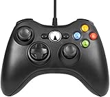 【Einfacher Plug-and-Play-Anschluss】Unser Xbox Controller verfügt über einen Plug-und-Play-USB-Verbindung mit flexiblem Kabel, um eine stabile und erweiterte Spielleistung zu bieten, keine Notwendigkeit Batterien zu ändern, so dass Sie ihn sofort nach dem Einsetzen spielen können!