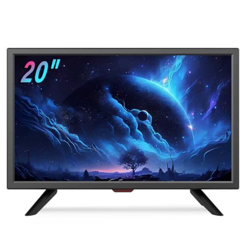 Amazon | KCR 小型テレビ、20インチIPS LED ディスプレイ、デジタル Amazon | KCR 小型テレビ、20インチIPS LED ディスプレイ、デジタル