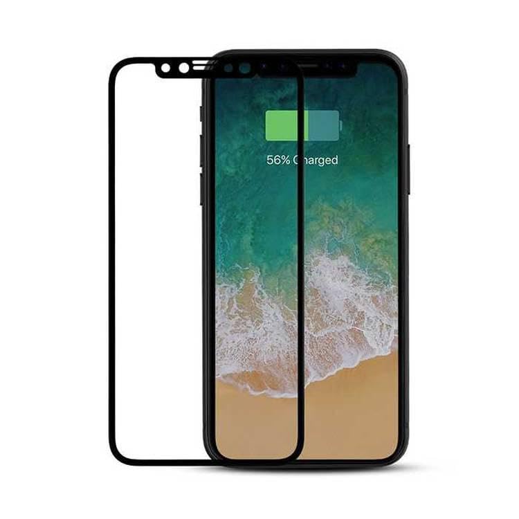 Porodo 3D Full Covered Glass Screen Protector 0.33mm for iPhone X/Xs - Black