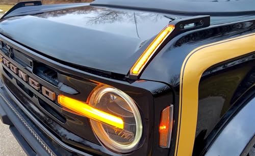 Kit LED para Luz Diurna Ford Bronco 2021+ Blanco/Ámbar miniatura 6