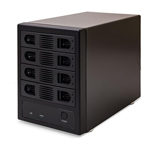 Syba SY-ENC50104 4 Bay 3.5” SATA III HDD Non-RAID Enclosure Cover