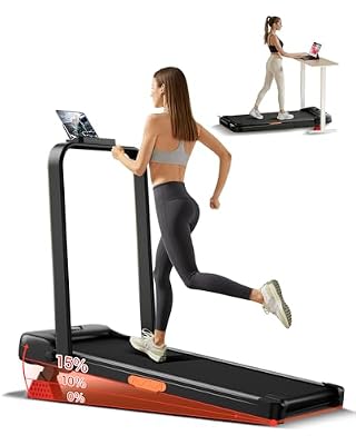 3-in-1 Foldable Treadmill with 300 LBS Capacity, 15% Manual Incline Walking Pad Treadmills for Home and Office,Under Desk Treadmill with Quiet Brushless