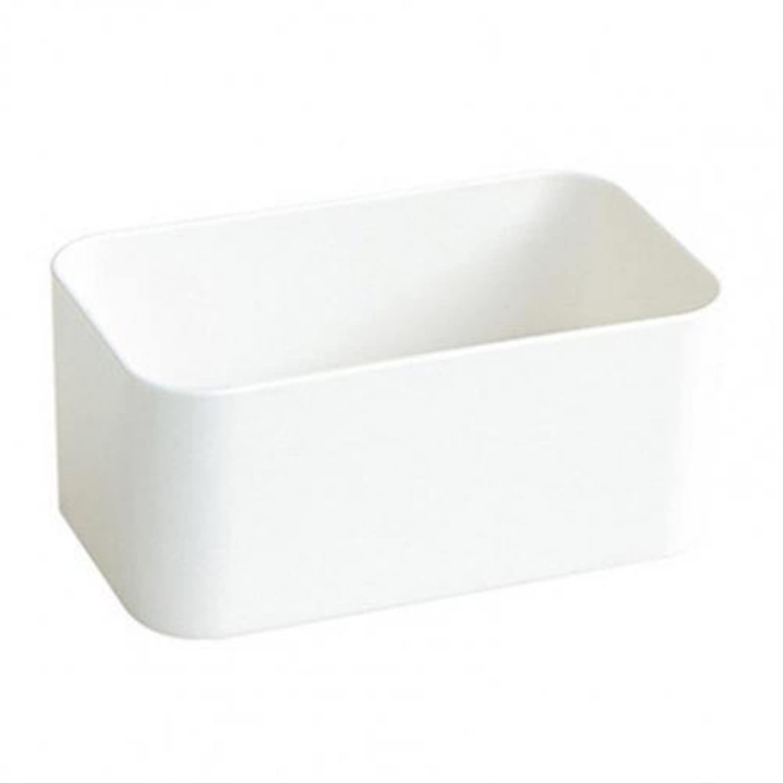 Boîte de rangement murale TV pour un salon moderne et ordonné en blanc