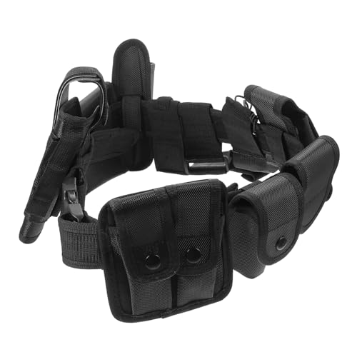 Ceinture de service tissu oxford avec poches tactiques pour le plein air