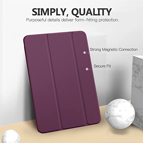 Image of Moko Smart Case for iPad 9th / 8th / 7th Gen Case 10.2 Inch, Deep Purple
