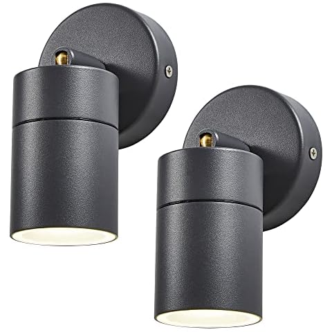 LITECRAFT Outdoor Wall Spotlights - 2 Pack Cover