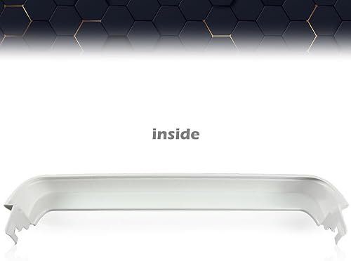 Vista 3 de PIT66 Estante superior para puerta compatible con Frigidaire o Kenmore Refrigerador 240338001 Blanco