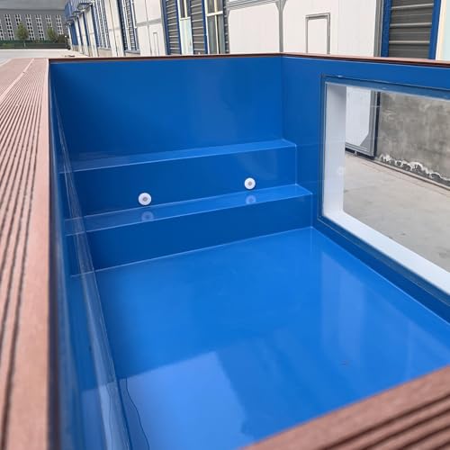 Piscina para exteriores duradera sobre el suelo para relajación, piscina portátil para patio trasero, instalación rápida