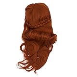Disney Anna Costume Wig for Girls – Frozen II Brown