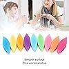 Gaeirt Tatting Shuttle,9Pcs Plastic Tatting Shuttle Kit for Beginners 9 Colors for DIY Hand Lacemaking Craft Tool