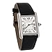Cartier, Pre-Loved Must de Cartier Tank Quartz Watch Stainless Steel and Leather 25