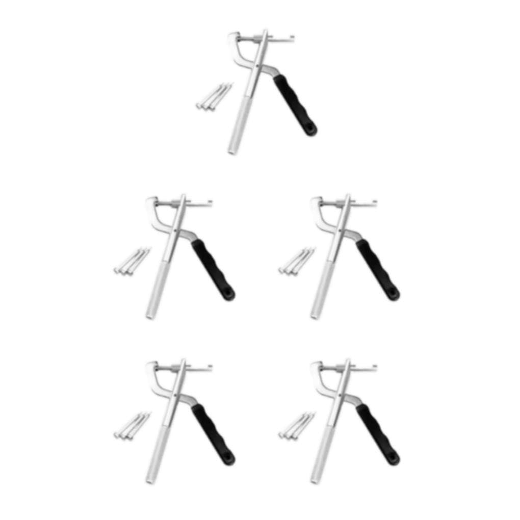 5 Ensemble de Pinces de démontage de clé de voiture, 4 pièces, télécommande automatique, outil de démontage, ajusteur de bracelet de montre, outil de fixation de clé de voiture, clé pliante