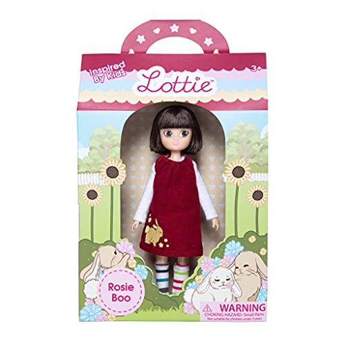 Lottie Rosie Boo Doll | Toys For Girls And Boys | Muñeca | Gifts For 3,4,5,6,7,8 Year Old | Small 7.5 Inch | Inclusive | Down Syndrome #TOP2