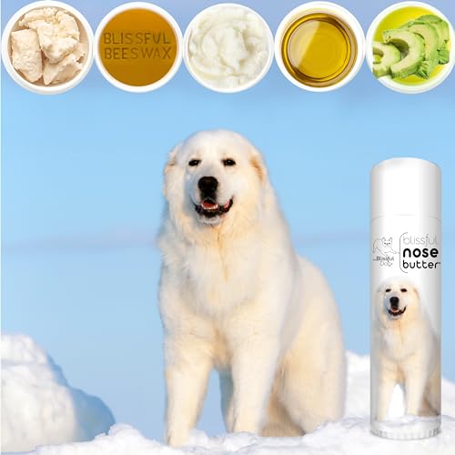 Image of The Blissful Dog Great Pyrenees Unscented Nose Butter - Dog Nose Butter, 0.50 Ounce