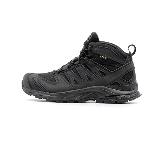 SALOMON Homme XA Forces Mid GTX Bottes Militaires et Tactiques, Noir, 40 EU