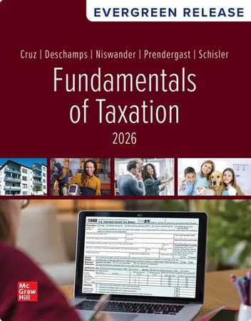 Loose Leaf for Fundamentals of Taxation 2026: Evergreen Release