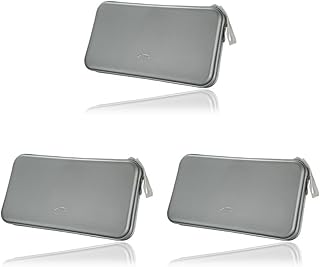 Veemoon 3Pcs 80 Bin Organizador De Armazenamento Caso Organizador De Plástico Caso 80 Disco Caso De Armazenamento De Plástico Caso De Armazenamento De CD De Plástico 80 Disco Dvd Titular