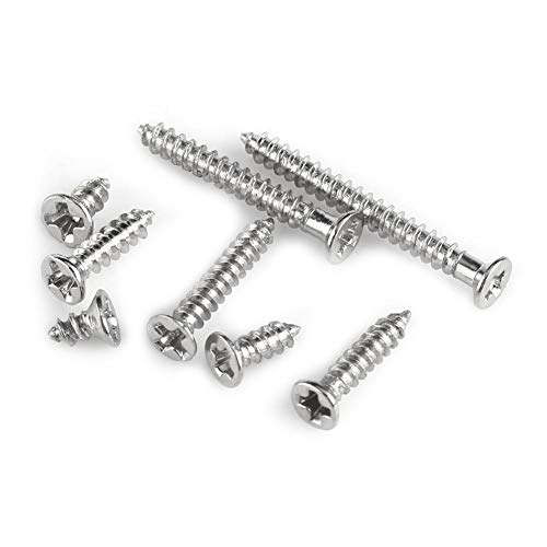 Kit 800 tornillos autorroscantes M2 cabeza plana miniatura 3