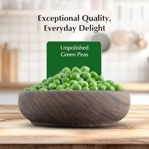 Image of Amazon Brand - Vedaka Unpolished Green Peas | 500 G | Premium Green Peas