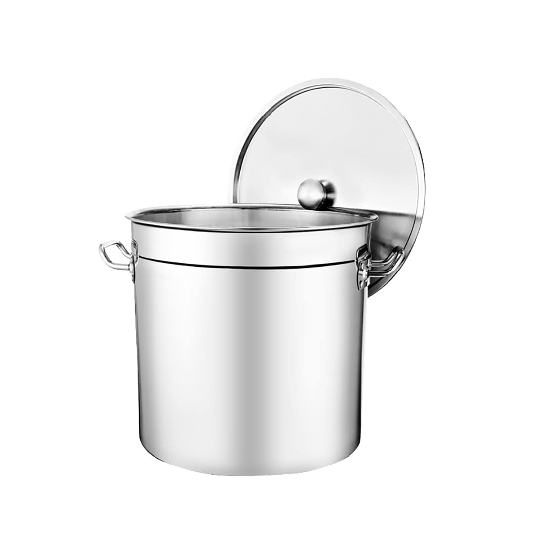 Stainless steel soup pot, Stainless Steel Stock Pot, High Capacity, Easy to Clean, Suitable for All Stove Tops